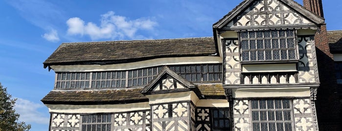 Little Moreton Hall (National Trust) is one of N.Staffs./S.Chesh. food.