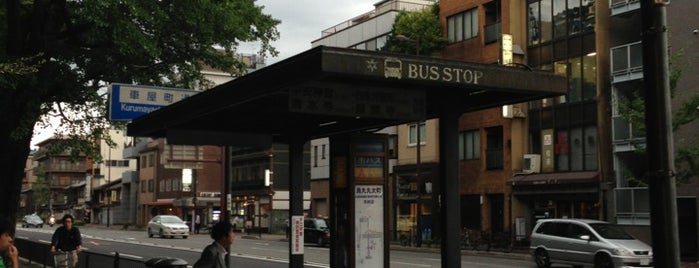 Karasuma Marutamachi (Subway Marutamachi Sta.) Bus Stop is one of 京都市バス バス停留所 1/4.