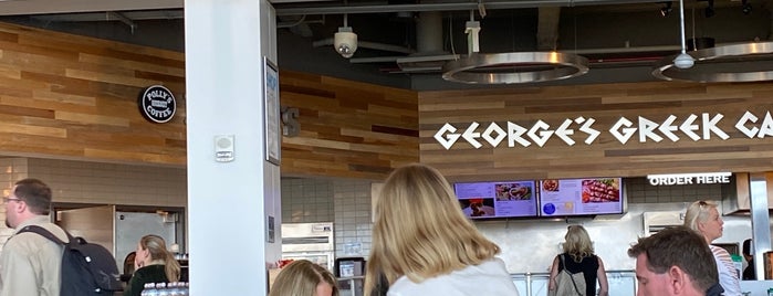 George's Greek Cafe is one of Vegas & CA-Stadiums, Casinos, Restaurants, Enter..