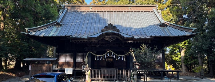 足柄神社 is one of 御朱印をいただいた寺社記録.