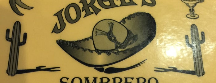 Jorge's Sombrero is one of restaurants.