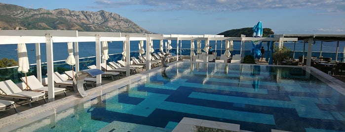 Luxsunrior Pool Tre Canne is one of Budva 🇲🇪.