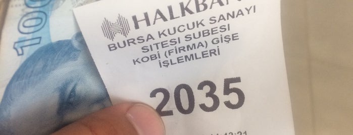Halkbank is one of Lieux qui ont plu à Erkan.