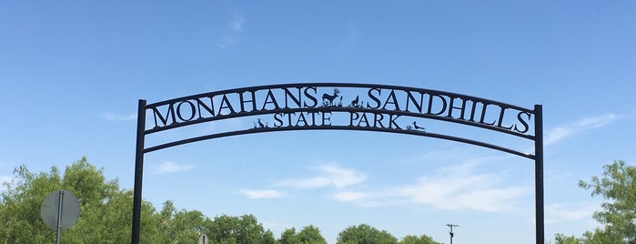 Monahans Sandhills State Park is one of Texas Parks.
