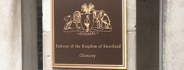 Embassy of the Kingdom of Swaziland is one of Foreign Embassies of DC.