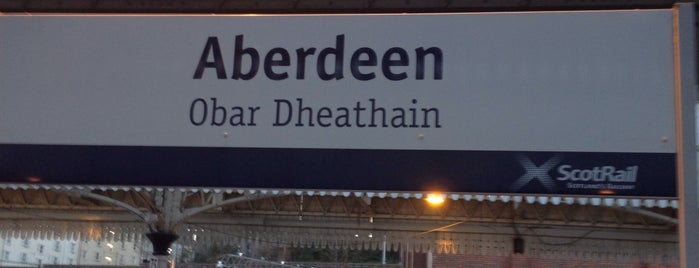 Aberdeen Railway Station (ABD) is one of mamma.
