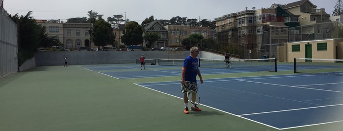 Dupont Tennis Courts is one of Sarah's Saved Places.