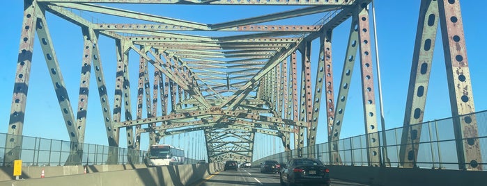 Vincent R. Casciano Memorial Bridge is one of Work trip to NJ; Jan 2017.