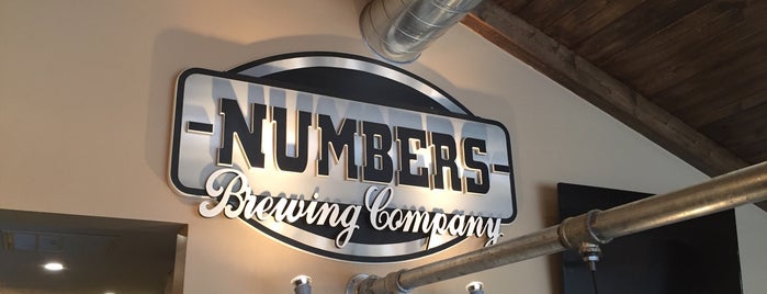 Numbers Brewing Company is one of Breweries (Never been).