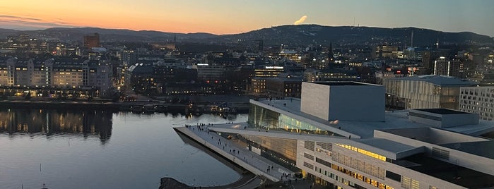 Kranen Sky Bar is one of Oslo Places to Visit.
