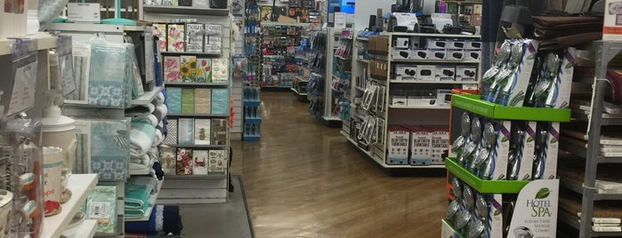 Bed Bath & Beyond is one of places.
