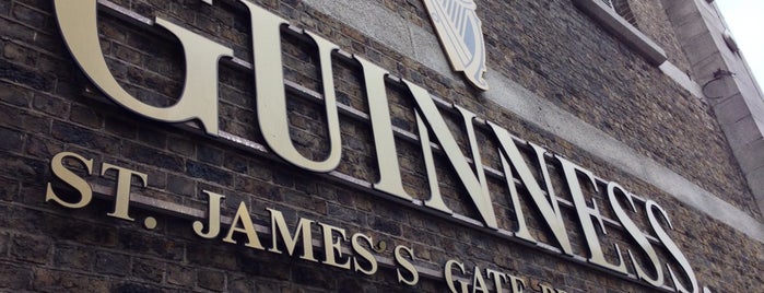 Guinness Storehouse is one of places to go.