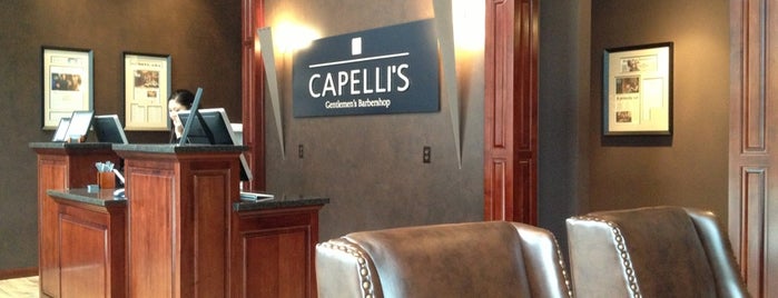 Capelli's Gentlemen Barbershop is one of Lugares favoritos de Drew.