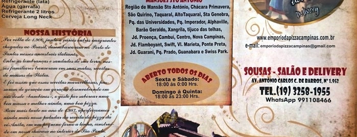 Empório Da Pizza is one of Evento Sousas.