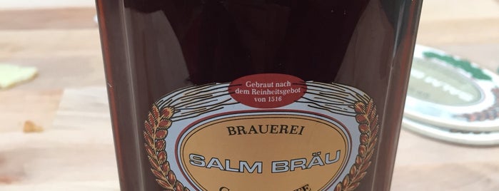 Salm Bräu is one of สถานที่ที่ Anil ถูกใจ.