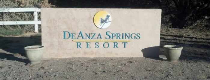 DeAnza Springs Resort is one of Places to Visit.
