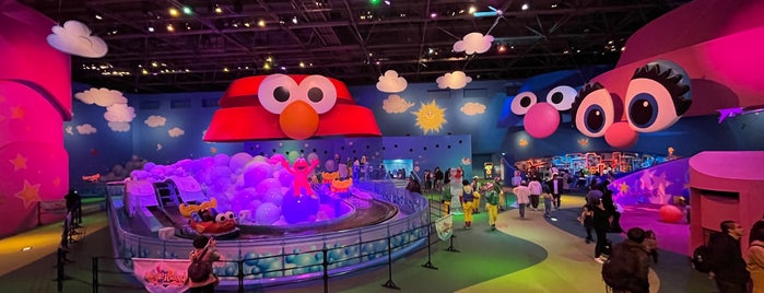 Elmo's Imagination Playland is one of Universal Studios Japan.