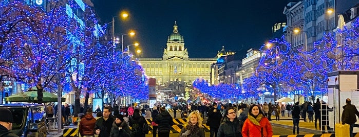 Václavské náměstí is one of Prag.