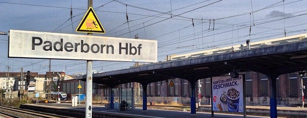 Paderborn Hauptbahnhof is one of Bf's in Ostwestfahlen / Osnabrücker u. Münsterland.