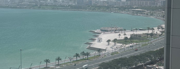 Corniche is one of Doha, Qatar.