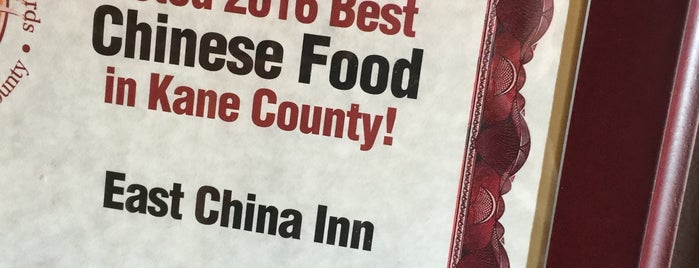 East China Inn is one of 20 favorite restaurants.
