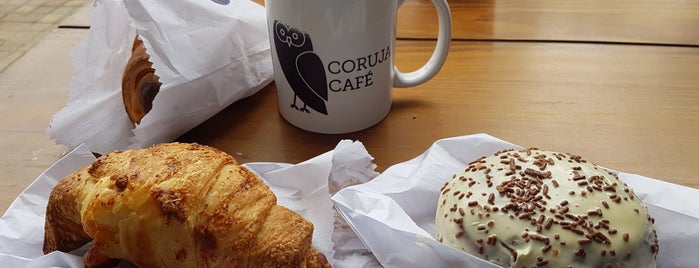 Coruja Café is one of Orte, die Marcelo gefallen.