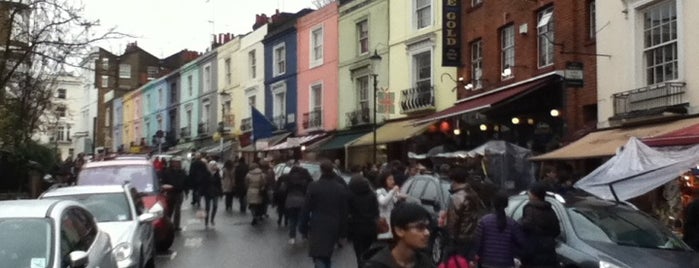 Portobello Road Market is one of UK & Paris.