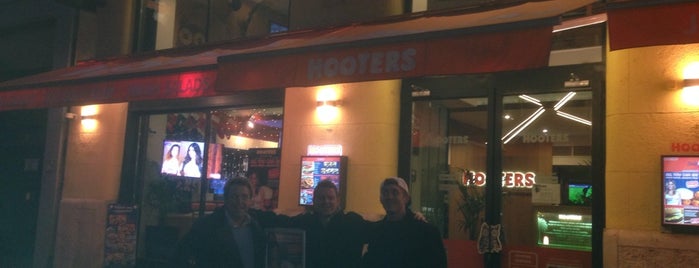 Hooters is one of Budapest.