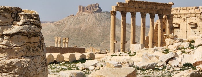 Archaeological Site of Palmyra is one of UNESCO World Heritage Sites.