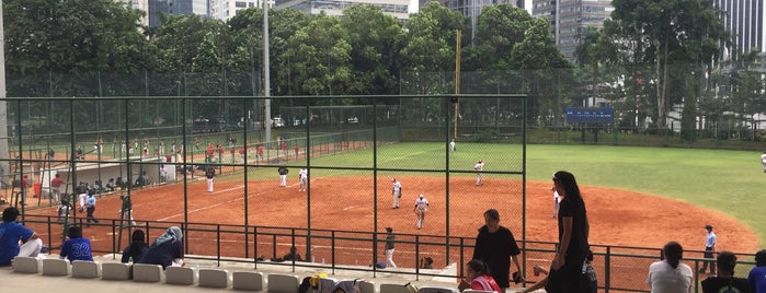 Lapangan Baseball & Softball Senayan is one of Triple Play Badge.