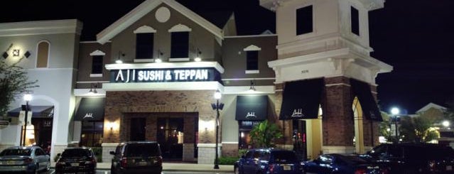 Aji Sushi & Teppan is one of Lugares guardados de Lizzie.
