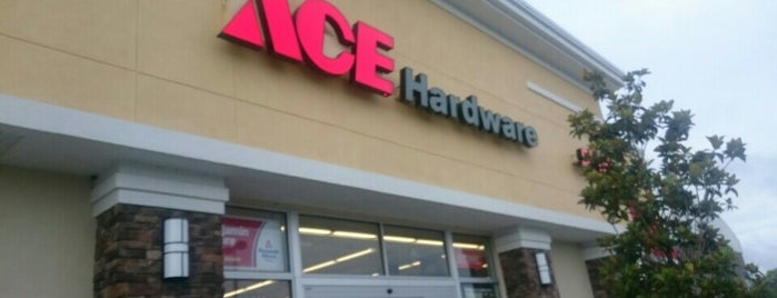 Ace Hardware is one of Tempat yang Disukai John.