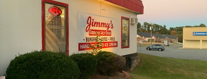 Jimmy's Famous Hot Dogs is one of Hot Dogs 4.