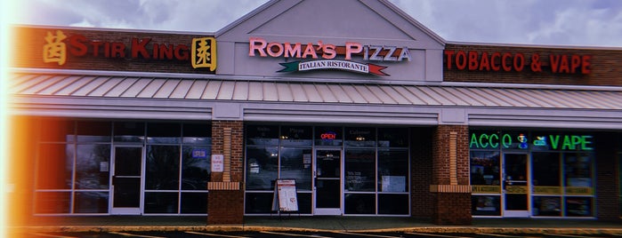 Roma's Pizza And Italian Restaurant is one of 🍕.