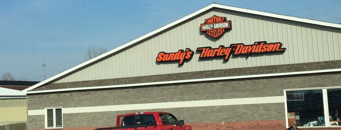 Sandy's Harley-Davidson Sport Center is one of Tempat yang Disukai Sandy.