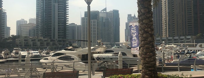 Dubai Marina Walk is one of Jimena’s Liked Places.