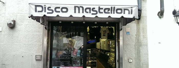 Disco Mastelloni is one of worldwide record stores..