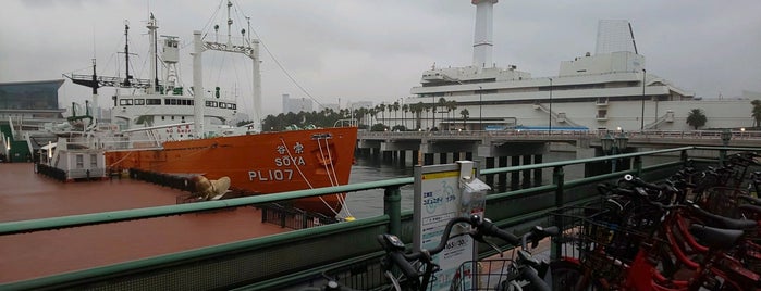 江東区臨海部コミュニティサイクル H1-26.青海客船ターミナル is one of 🚲  江東区臨海部コミュニティサイクル.