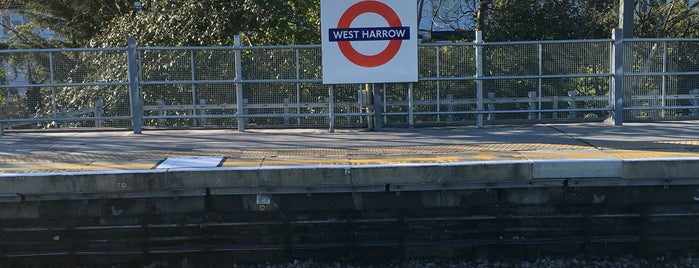 West Harrow London Underground Station is one of Stations - LUL used.
