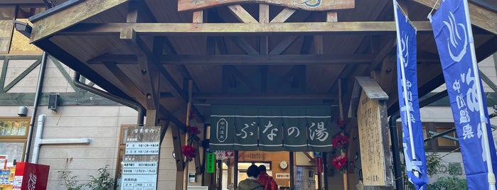 中川温泉 ぶなの湯 is one of ほっけの神奈川県.