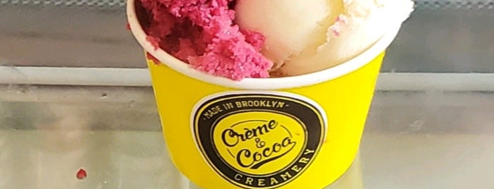 Creme and Cocoa Creamery is one of To do sooner 3.