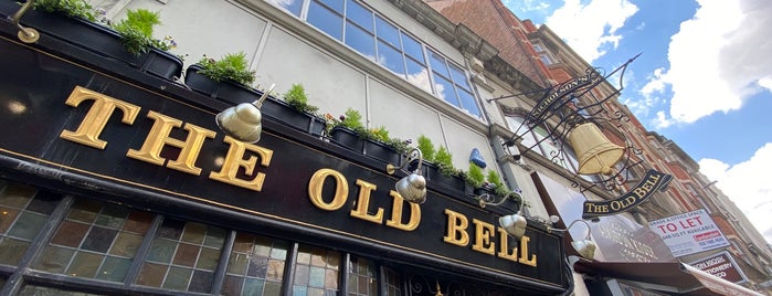 The Old Bell Tavern is one of London's oldest pubs.