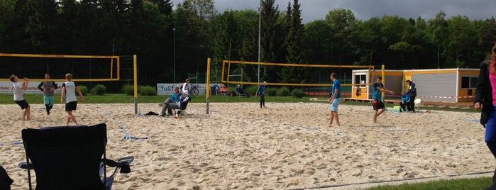 Dachauer Beach is one of best places for beach-/volleyball in MUC.