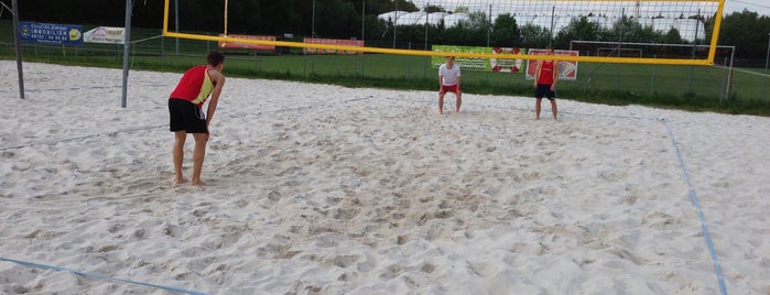 Höhenkirchner Strand is one of best places for beach-/volleyball in MUC.