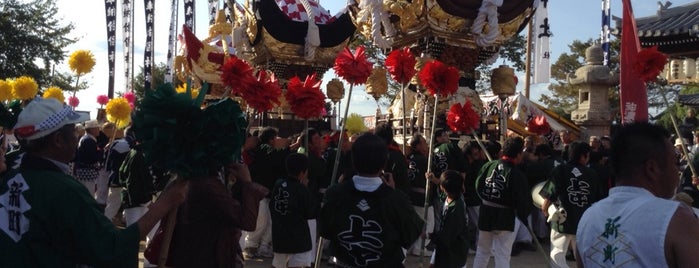 佐保神社 is one of 日本各地の太鼓台型山車 Drum Float in JAPAN.