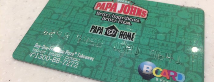 Papa John's Pizza is one of Gespeicherte Orte von ꌅꁲꉣꂑꌚꁴꁲ꒒.