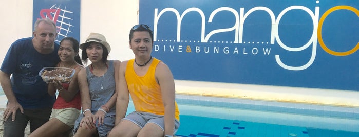 Mango Dive & Bungalow is one of Tempat yang Disukai Carlo.