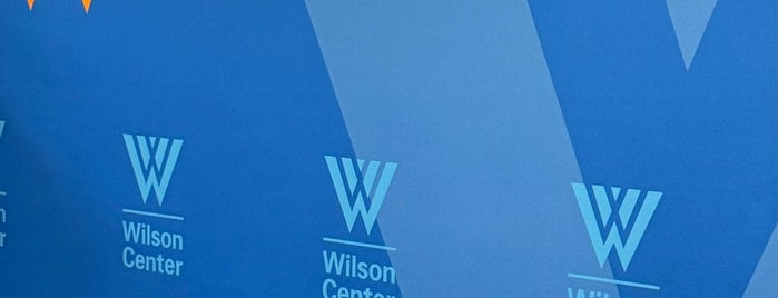 The Wilson Center is one of DC.
