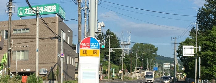 銭函IC is one of 札樽道.