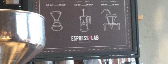 Espresso Lab is one of Lugares favoritos de Heba-I-am.